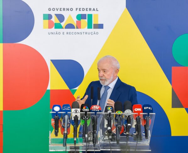 Lula em entrevista coletiva