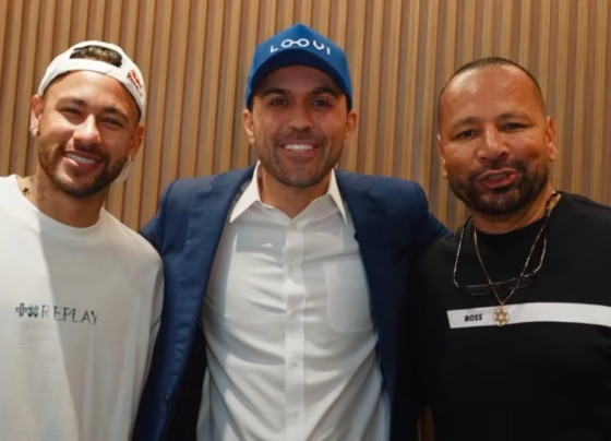 Neymar Jr, Quézide Salgado Cunha e Neymar