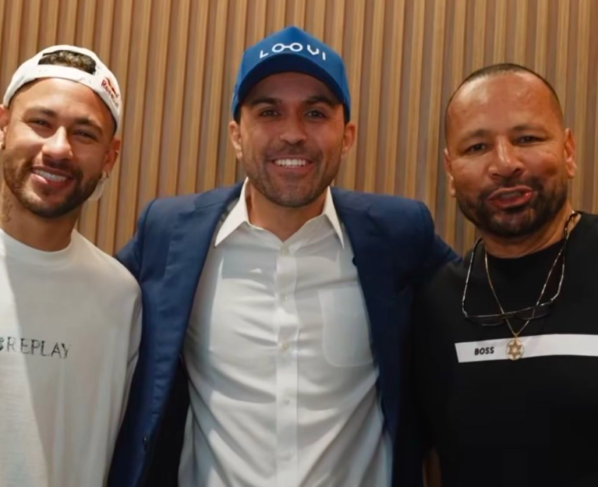 Neymar Jr, Quézide Salgado Cunha e Neymar