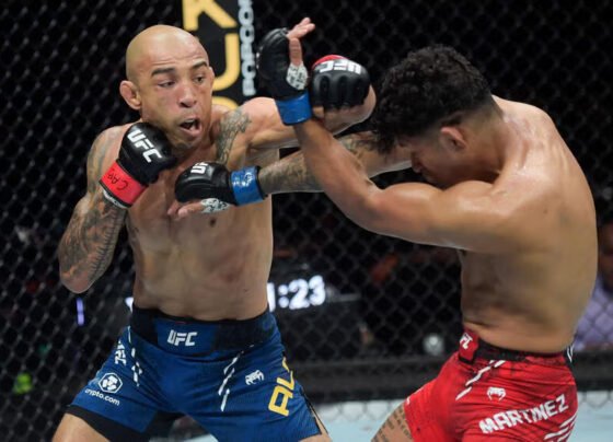 José Aldo faz anúncio emocionada de aposentadoria após derrota no UFC 315