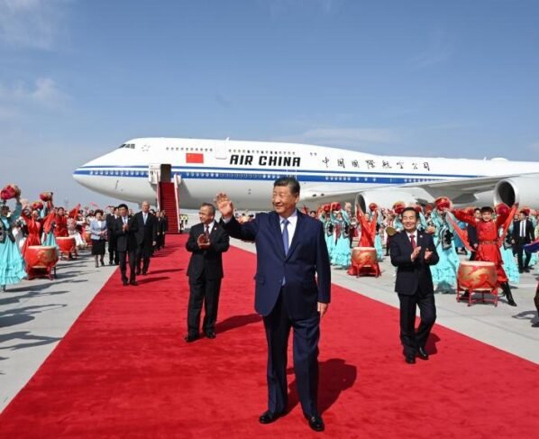O presidente da China Xi Jinping